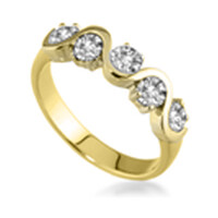 Anello in oro con Diamante SI