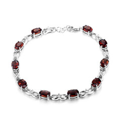 Bracciale in argento con Citrino Madeira