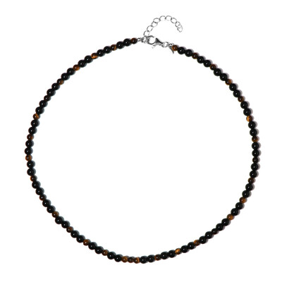 Collana in argento con Onice Nero
