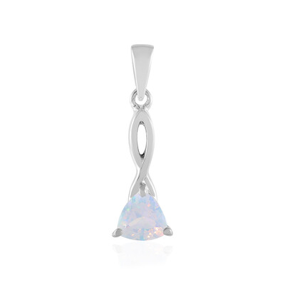 Ciondolo in argento con Opale di Welo