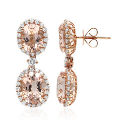 Orecchini in oro con Morganite AAA (CIRARI)