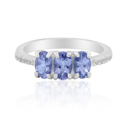 Anello in argento con Tanzanite