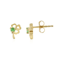 Orecchini in argento con Tsavorite