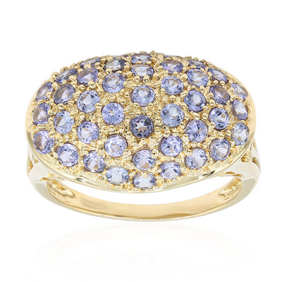 Anello in oro con Tanzanite