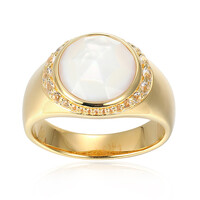 Anello in argento con Madreperla