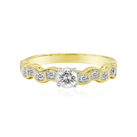 Anello in oro con Diamante IF (D)