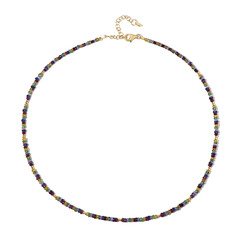 Collana in argento con Zaffiro Giallo