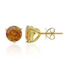 Orecchini in oro con Sfalerite (Adela Gold)