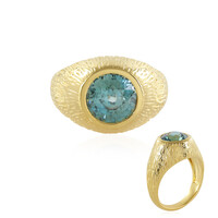 Anello in argento con Zircone Petrolio