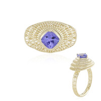 Anello in oro con Tanzanite AAA (Ornaments by de Melo)
