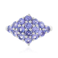 Anello in argento con Tanzanite