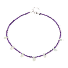 Collana in argento con Acquamarina Brasiliana