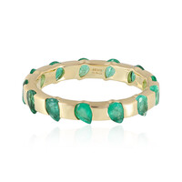 Anello in oro con Smeraldo Zambia (de Melo)