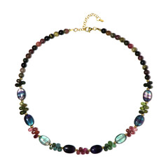Collana in argento con Fluorite (Riya)