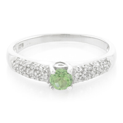 Anello in argento con Apatite Russa