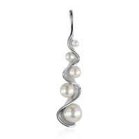 Ciondolo in argento con Perla di Acqua Dolce