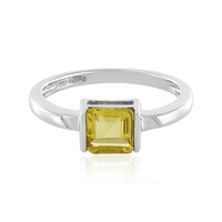 Anello in argento con Fluorite Gialla