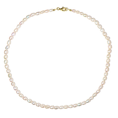 Collana in argento con Perla di Acqua Dolce