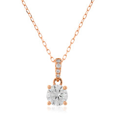Collana in oro con Diamante I1 (H) (CIRARI)