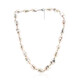 Collana in argento con Perla d'Acqua Dolce Bianca (TPC)