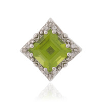 Ciondolo in argento con Peridoto Arizona