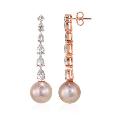 Orecchini in argento con Perla Ming