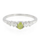Anello in argento con Zaffiro Verde