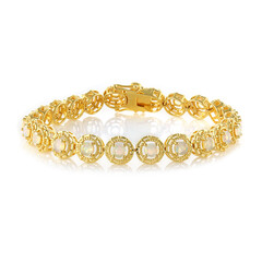 Bracciale in argento con Opale di Welo