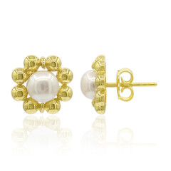 Orecchini in argento con Perla di Acqua Dolce (TPC)