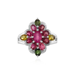 Anello in argento con Tormalina