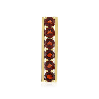 Ciondolo in argento con Granato Mozambico (MONOSONO COLLECTION)