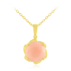 Collana in argento con Opale Rosa