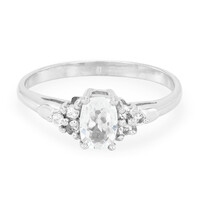 Anello in argento con Berillo Himalayano