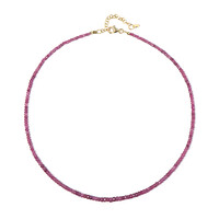 Collana in argento con Rubino Mozambico