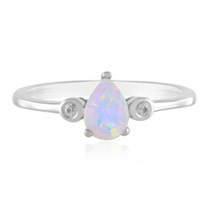 Anello in argento con Opale di Welo