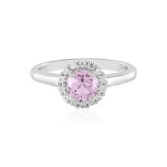 Anello in argento con Kunzite