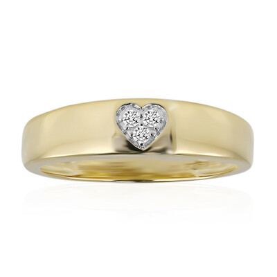 Anello in oro con Diamante SI1 (G) (Annette)
