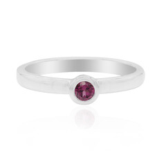 Anello in argento con Rodolite