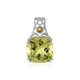 Ciondolo in argento con Quarzo Limone