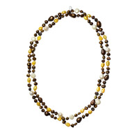 Collana in argento con Perla di Acqua Dolce (TPC)