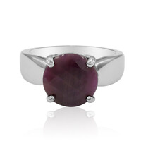 Anello in argento con Rubino