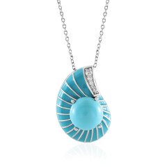 Ciondolo in argento con Turchese Sleeping Beauty