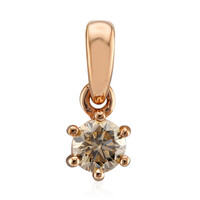 Ciondolo in oro con Diamante Rose de France VS1 di Argyle