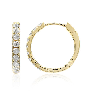 Orecchini in oro con Diamante I1 (H) (CIRARI)