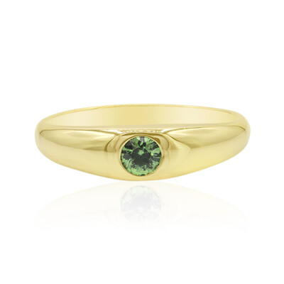 Anello in oro con Demantoide del Madagascar (John Ferry)