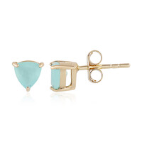 Orecchini in oro con Opale Paraiba (AMAYANI)