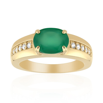 Anello in argento con Agata