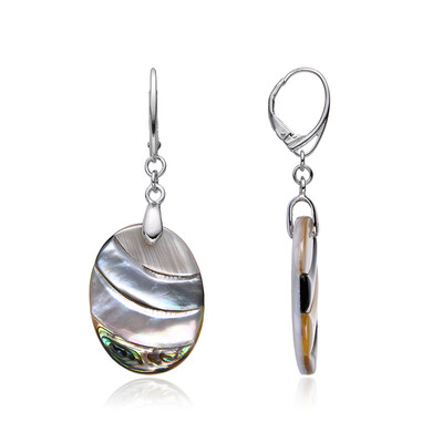 Orecchini in argento con Madreperla