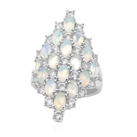 Anello in argento con Opale di Welo