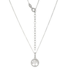 Collana in argento con Zircone